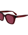 Ferragamo Multicolor Injected Sunglasses