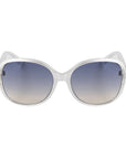 Guess White Injected Sunglasses