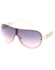 Guess Gold Metal Sunglasses