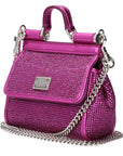 Dolce & Gabbana Pink Satin Handbag