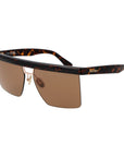 Max Mara Brown Plastic Sunglasses