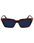 Victoria Beckham Brown Acetate Sunglasses