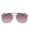 Victoria Beckham Gold Metal Sunglasses