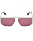 Victoria Beckham Gray Metal Sunglasses