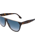 Victoria Beckham Brown Acetate Sunglasses