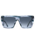 Victoria Beckham Gray Acetate Sunglasses