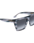 Victoria Beckham Gray Acetate Sunglasses