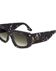 Victoria Beckham Black Acetate Sunglasses