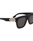 Victoria Beckham Black Acetate Sunglasses