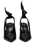 Givenchy Black Leather High Heel Pumps
