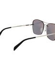 Emilio Pucci Silver Metal Sunglasses