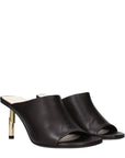 Lanvin Black Leather High Heel Pumps