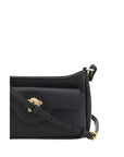 Versace Black Calf Leather Bos Taurus Shoulder Bag