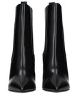 Valentino Garavani Black Leather Ankle Boots
