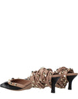 Valentino Garavani Black Leather Strap-On Sandals