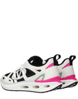 Valentino Garavani White Fabric Athletic Sneakers