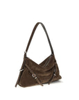 Givenchy Brown Calf Leather Bos Taurus Shoulder Bag