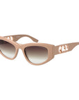 Trussardi Beige Acetate Sunglasses