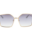 Trussardi Gold Metal Sunglasses