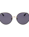 Trussardi Black Metal Sunglasses