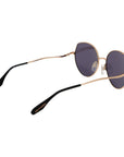 Trussardi Black Metal Sunglasses