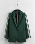 Blazer Verde Sporty Elegance Fijame