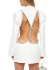 Blazer a rombi Belle Estefy-shop
