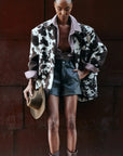 Blazer animalier Fijame