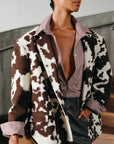 Blazer animalier Fijame