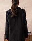 Giacca oversize tinta unita timeless Estefy-shop