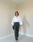 Pantaloni a vita alta Fijame