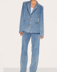 Blazer in denim oversize