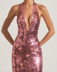 Abito sirena in paillettes