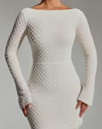 Abito in Maglia Perlata