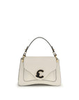 Coccinelle Beige Calf Leather Bos Taurus Shoulder Bag