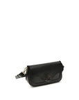 Coccinelle Black Calf Leather Bos Taurus Shoulder Bag