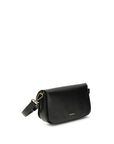 Coccinelle Black Calf Leather Bos Taurus Shoulder Bag