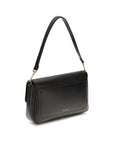 Coccinelle Black Calf Leather Bos Taurus Shoulder Bag