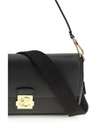 Coccinelle Black Calf Leather Bos Taurus Shoulder Bag