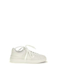 Balmain White Calf Leather Bos Taurus Low Top Sneakers