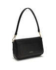 Coccinelle Black Calf Leather Bos Taurus Shoulder Bag