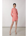 Patrizia Pepe Pink Copper Casual Dress
