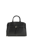 Coccinelle Black Calf Leather Bos Taurus Handbag