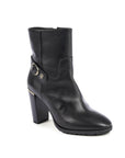 Tommy Hilfiger Black Leather Ankle Boots