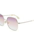 Victoria Beckham Gold Metal Sunglasses