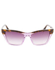 Victoria Beckham Brown Acetate Sunglasses