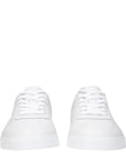 Givenchy White Leather Low Top Sneakers