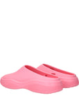 Prada Pink Cotton Slippers