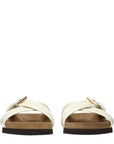 Valentino Garavani Beige Leather Slippers