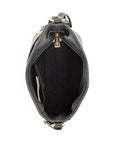 Michael Kors Black Canvas Crossbody Bag